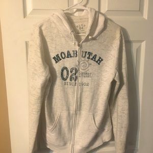 Sheer thin light weight jacket with hood